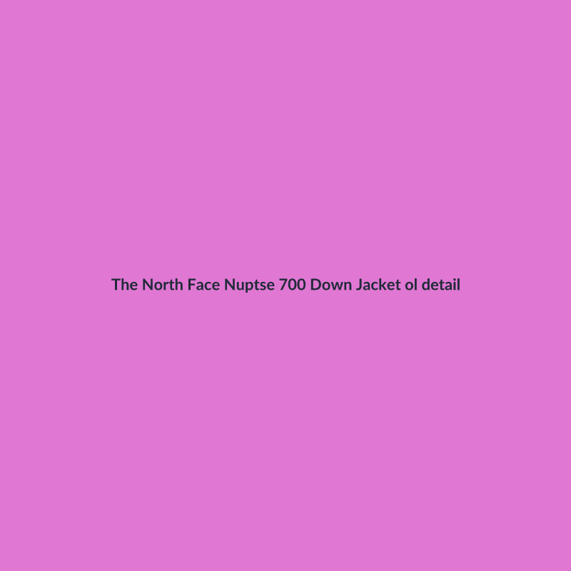 جاكيت نابتسي 700 داون زيتي S