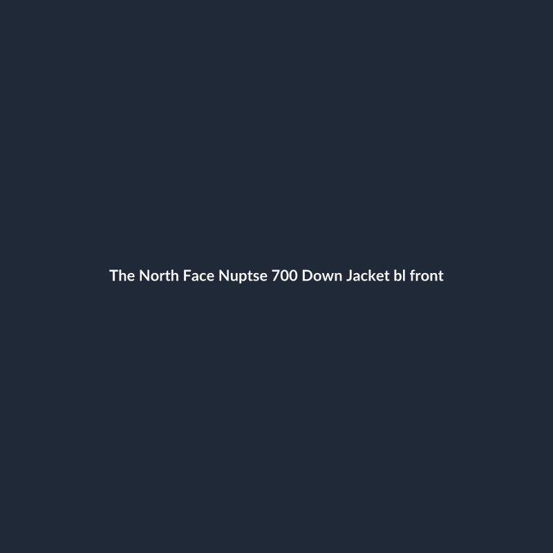 جاكيت نابتسي 700 داون أسود S